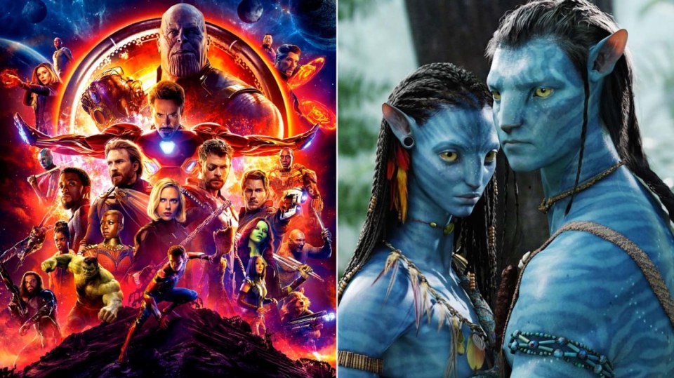 Avengers: Infinity War a Avatar